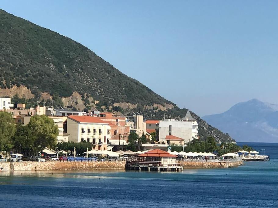 Villa Oleander Agios Nikolaos Loutra Edipsou Exteriér fotografie